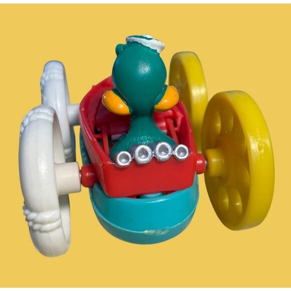 Vintage 1990 Tiny Toons Flip Car Babs Bunny & Plucky Duck McDonalds Happy Meal - Picture 4 of 11